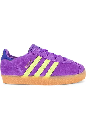adidas Zapatilla deportiva gazelle en color morado talla 7 en Active Purple Solar Yellow & Collegiate Purple - Purple. Ta