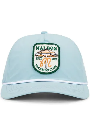 Malbon Golf Sombrero vacation en color bebe azul talla all en - Baby Blue. Talla all.