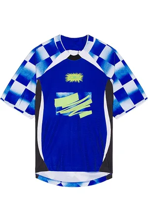 Le PÈRE Le pre torn jersey en multi en color azul talla L en - Blue. Talla L (también en M, S, XL/1X).