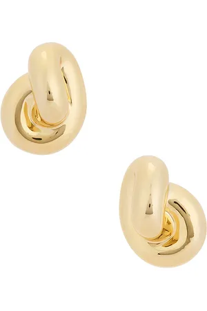 Jennifer Fisher Pendientes de tachuela en color oro metálico talla all en - Metallic Gold. Talla all.