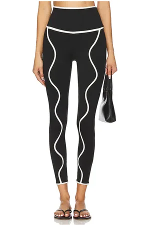 PORT DE BRAS Wave rib legging en color talla L en - Black. Talla L (también en M, S, XL, XS).