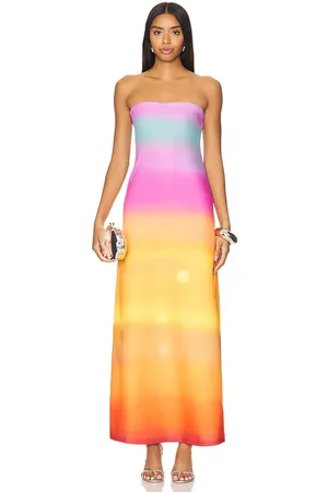 Mirae Maxivestido annie en color naranja talla L en - Orange. Talla L (también en M).
