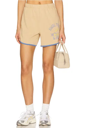 The Mayfair Group Shorts deportivos angel track & field vintage en color taupe talla L/XL en - Taupe. Talla L/XL (tambié