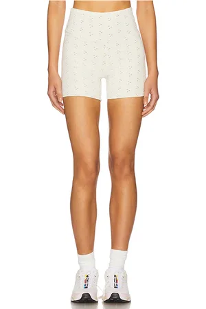 STRUT-THIS The eyelet short en color crema talla L en - Cream. Talla L (también en M, S, XL, XS).