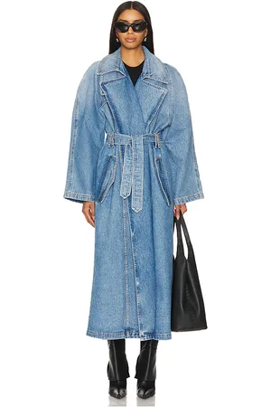 EB DENIM Abrigo trenca kosmo en color denim claro talla M en - Denim-Light. Talla M (también en XS).