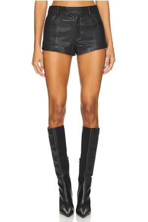 Camila Coelho Pantalón corto sugerente zarah en color talla L en - Black. Talla L (también en M).