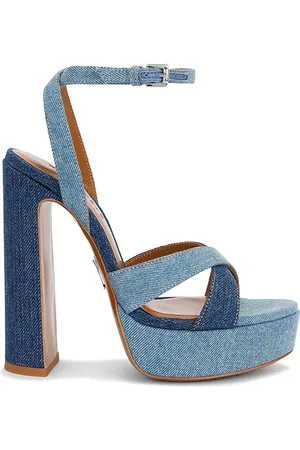 Retrofete Tacón de plataforma melodia en color azul talla 37 en - Blue. Talla 37 (también en 38, 39, 40, 41).