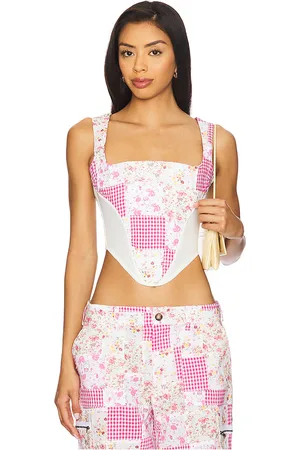 DANIELLE GUIZIO Corsé mina en color rosado talla L en - Pink. Talla L (también en M, S, XL, XS, XXS).