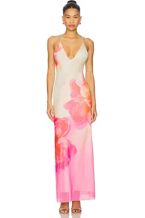 AFRM Vestido romy en color rosado talla L en - Pink. Talla L (también en M, S, XL, XS, XXL).