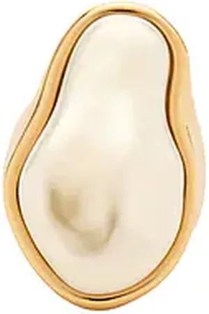 Ettika Anillo circular en color ivory talla all en - Ivory. Talla all.