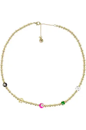 Baublebar Collar con detalle de encanto en color oro metálico talla all en - Metallic Gold. Talla all.
