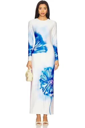 Especia Vestido largo lim en color crema talla L en - Cream. Talla L (también en M, S, XS).