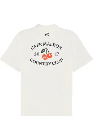 Malbon Golf X revolve cafe du malbon polo en color talla L en - White. Talla L (también en M, S, XL/1X).
