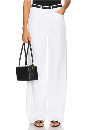 3x1 Jeans tiro alto en color ivory talla 25 en - Ivory. Talla 25 (también en 27, 28).