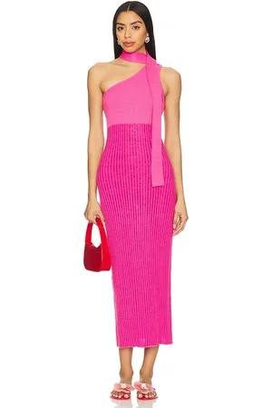 Capittana Vestido natalie en color fucsia talla M/L en - Fuchsia. Talla M/L (también en XL, XS/S).