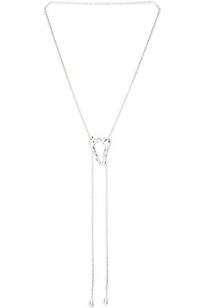 Ettika Collar lariat molten muse en color metálico talla all en - Metallic Silver. Talla all.