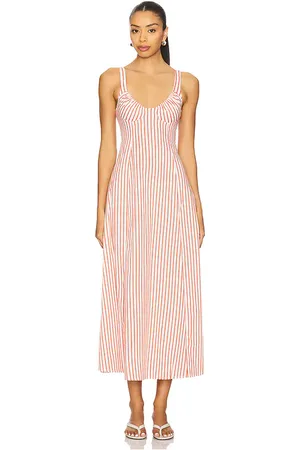WeWoreWhat Vestido midi dress en color rojo talla 0 en - Red. Talla 0 (también en 12, 2, 4, 6, 8).
