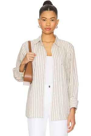 Citizens of Humanity Camisa shay en color beige talla L en - Beige. Talla L (también en M, S, XL, XS).