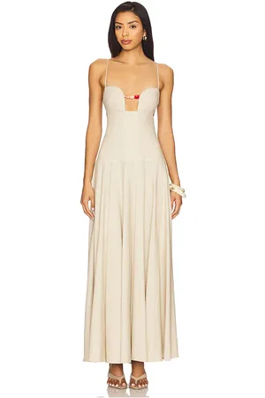 Lovers And Friends Vestido jolene en color neutral talla M en - Neutral. Talla M (también en S, XS).
