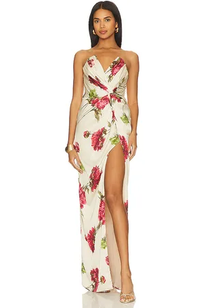 Katie May Vestido largo finn en color crema talla S en - Cream. Talla S (también en XS).
