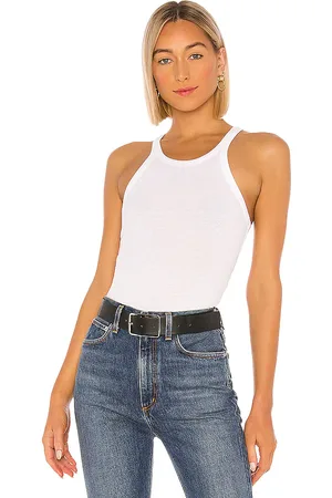 LnA Top sin mangas en color talla L en - White. Talla L (también en M, S).