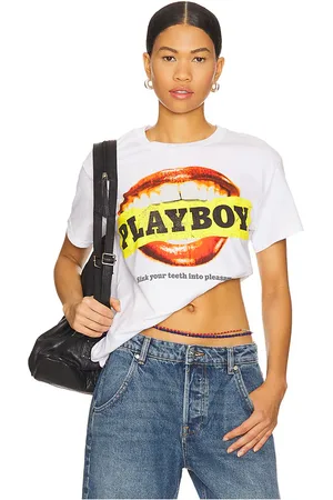 Playboy Dream big tee en color talla L en - White. Talla L (también en M, S, XL/1X, XS).