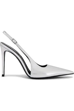 Retrofete Tacón cindy en color metálico talla 36 en - Metallic Silver. Talla 36 (también en 36.5, 37, 38.5, 40.5).