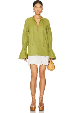 SIEDRES Vestido limela en color talla 32 en - Green. Talla 32 (también en 34, 36, 38, 42).