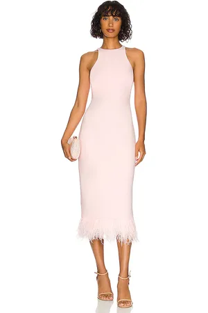 LIKELY Vestido midi chandler en color rubor talla 0 en - Blush. Talla 0 (también en 00).