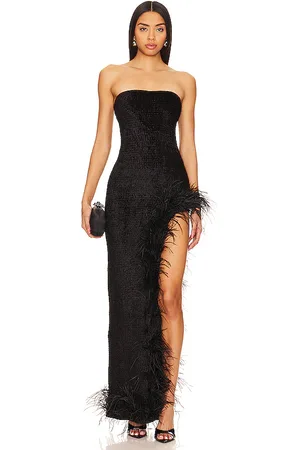 Retrofete Maxivestido lula en color talla S en - Black. Talla S (también en XL).