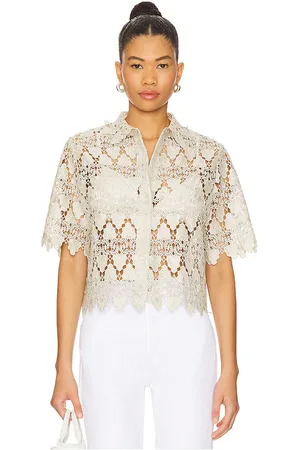 Frame Camisa abotonada en color hierbabuena talla L en - Mint. Talla L (también en M, S, XL, XXS).