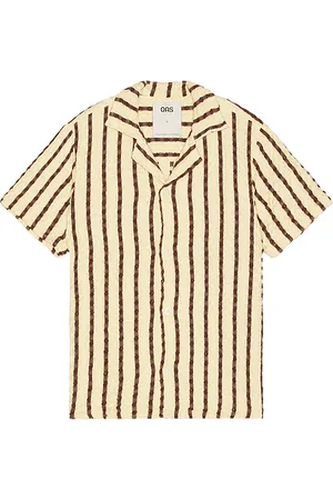 Oas Camisa tartufo en color crema talla L en - Cream. Talla L (también en M, S, XL/1X).