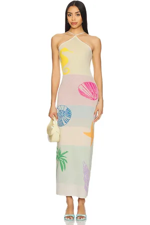 Capittana Vestido barbara en color crema talla M/L en - Cream. Talla M/L (también en XL, XS/S).