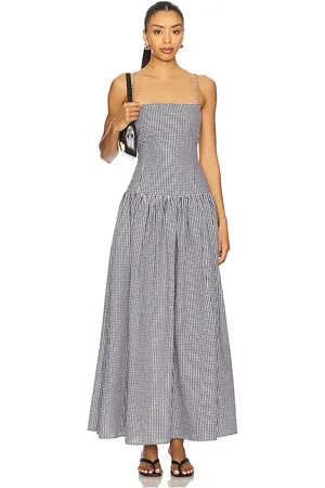 Tularosa Vestido reese en color negro talla L en - Black. Talla L (también en M, S, XL, XS, XXS).