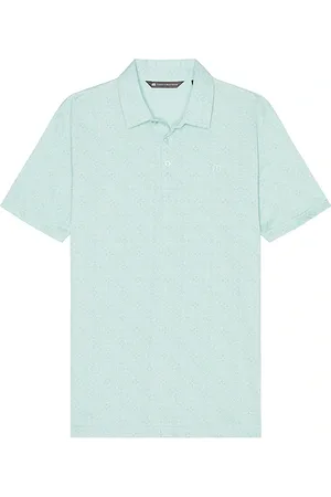 Travis Mathew Acropolis polo en color azul cerceta talla L en - Teal. Talla L (también en M, S, XL/1X).