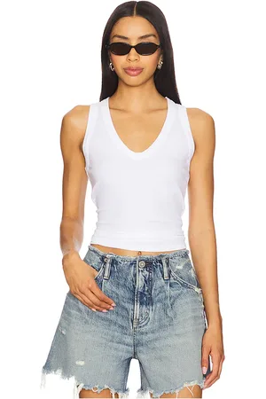 Cotton Citizen Top sin mangas verona en color talla L en - White. Talla L (también en M, S, XS).