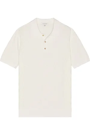 CLUB MONACO Polo diamond en color talla L en - Cream. Talla L (también en M, S, XL/1X).