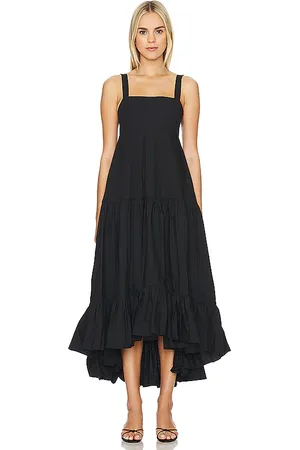Azeeza Vestido midi griffon en color talla S en - Black. Talla S (también en XS).