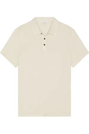 CLUB MONACO Polo lightweight washed en color marrón talla L en - Brown. Talla L (también en M, S, XL/1X).