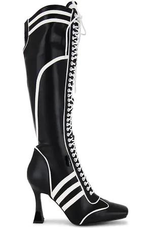 Nii hai Botas boxer en color , blanco talla 36 en - Black,White. Talla 36 (también en 37, 38, 39, 40, 41).