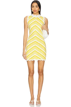 Capittana Minivestido isabella en color talla M/L en - Yellow. Talla M/L (también en XL, XS/S).