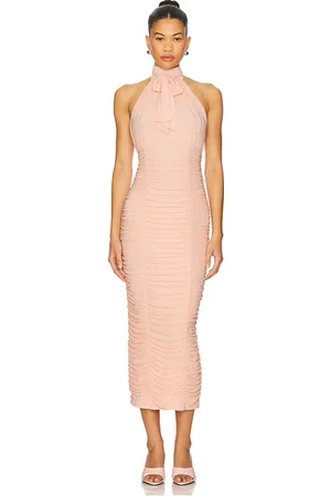 AFRM Vestido nikita en color rosado talla L en - Pink. Talla L (también en M, S, XL, XS, XXL, XXS).