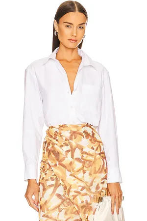 BROCHU WALKER Camisa everyday en color blanco talla L en - White. Talla L (también en M).