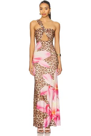Runaway The Label Maxivestido kyree en color marrón talla L en - Brown. Talla L (también en M, S, XL, XS).