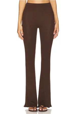 EAVES Pantalón bailee en color chocolate talla L en - Chocolate. Talla L (también en M, S, XL, XS, XXS).
