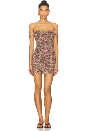 AFRM Vestido tolia en color pink,yellow talla 1X en - Pink,Yellow. Talla 1X (también en L, M, S, XL, XS, XXL, XXS).