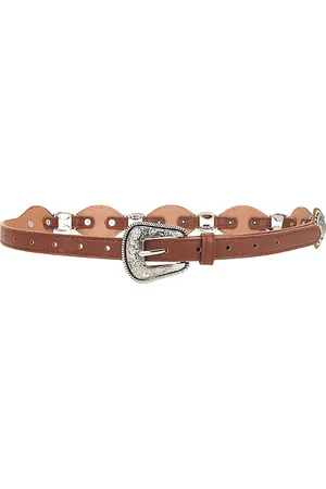 8 Other Reasons Cinturón de hebilla simple en color cognac talla all en - Cognac. Talla all.