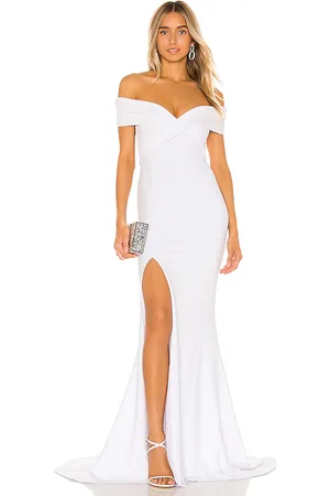 Nookie Vestido largo neptune en color talla S en - White. Talla S (también en XS).