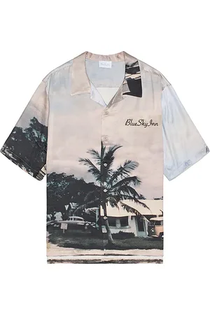 BLUE SKY INN Camisa vintage motel en color neutral talla L en - Neutral. Talla L (también en M, XL/1X).