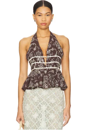 SIEDRES Minila top en color talla 34 en - Brown. Talla 34 (también en 36, 38, 40, 42).